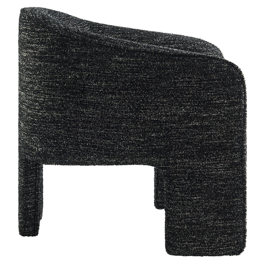 Greer Boucle Fabric Upholstered Accent Armchair by Modway