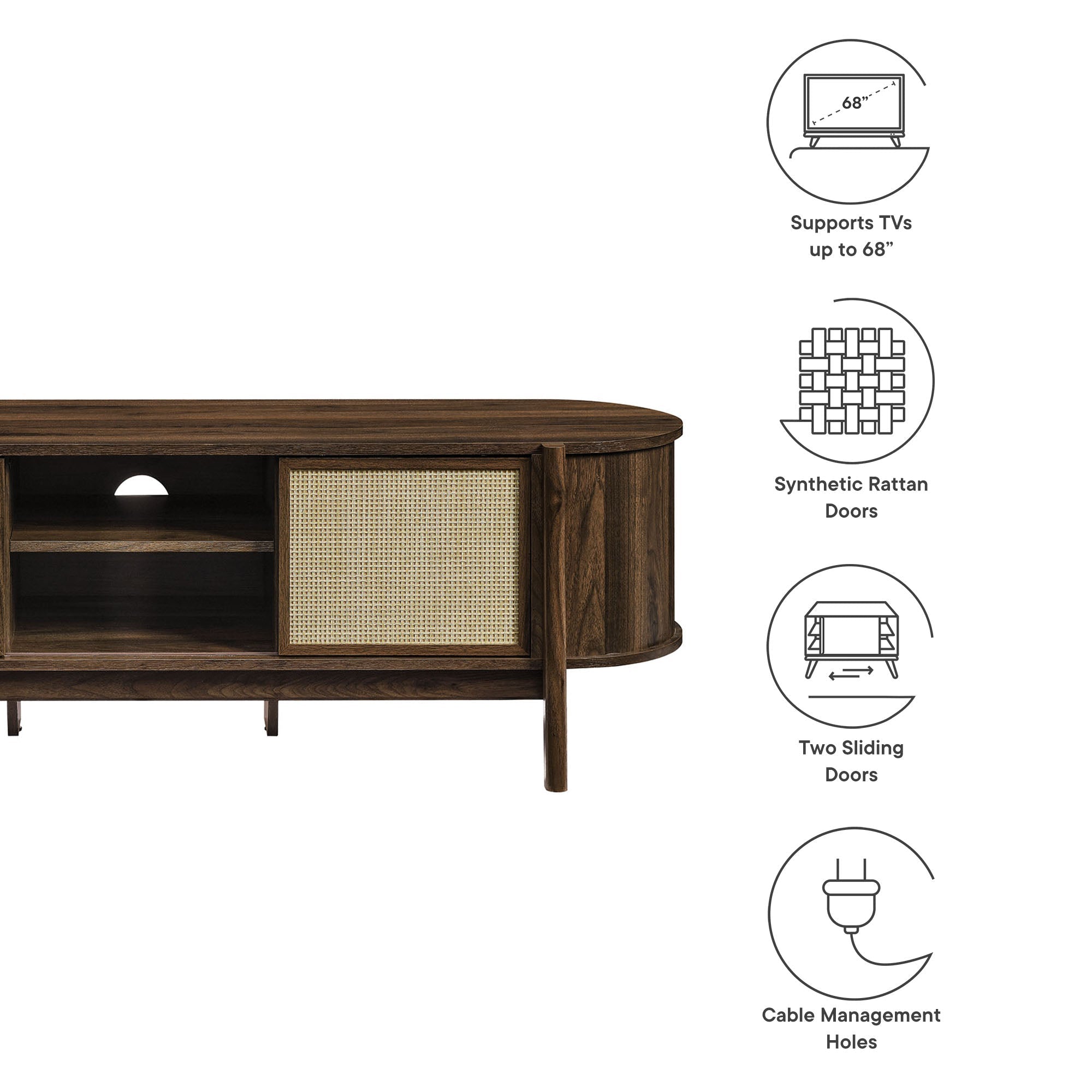 Reid 61" TV Stand by Modway