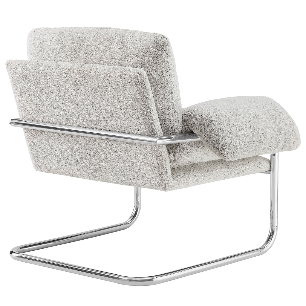 Ansel Boucle Fabric Accent Chair by Modway