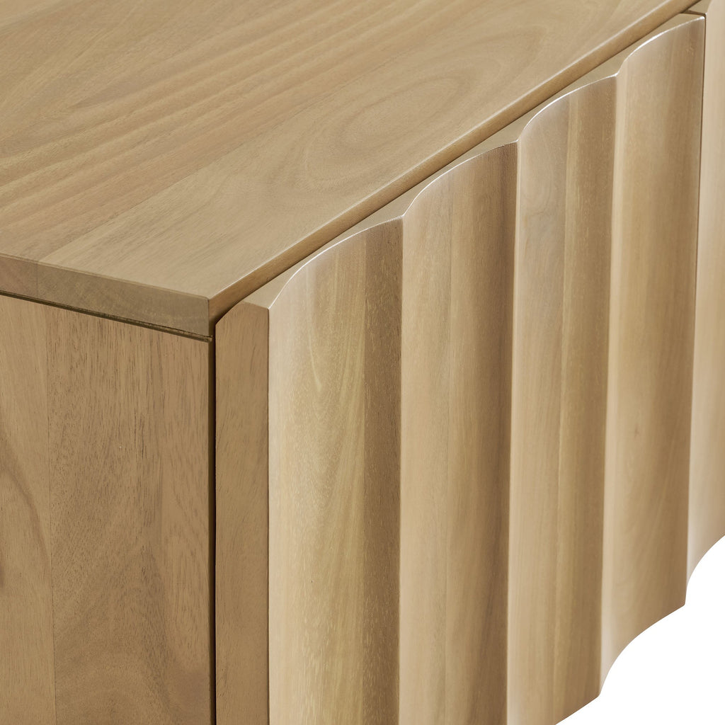 Sorren Scalloped 54" Wood TV Stand by Modway