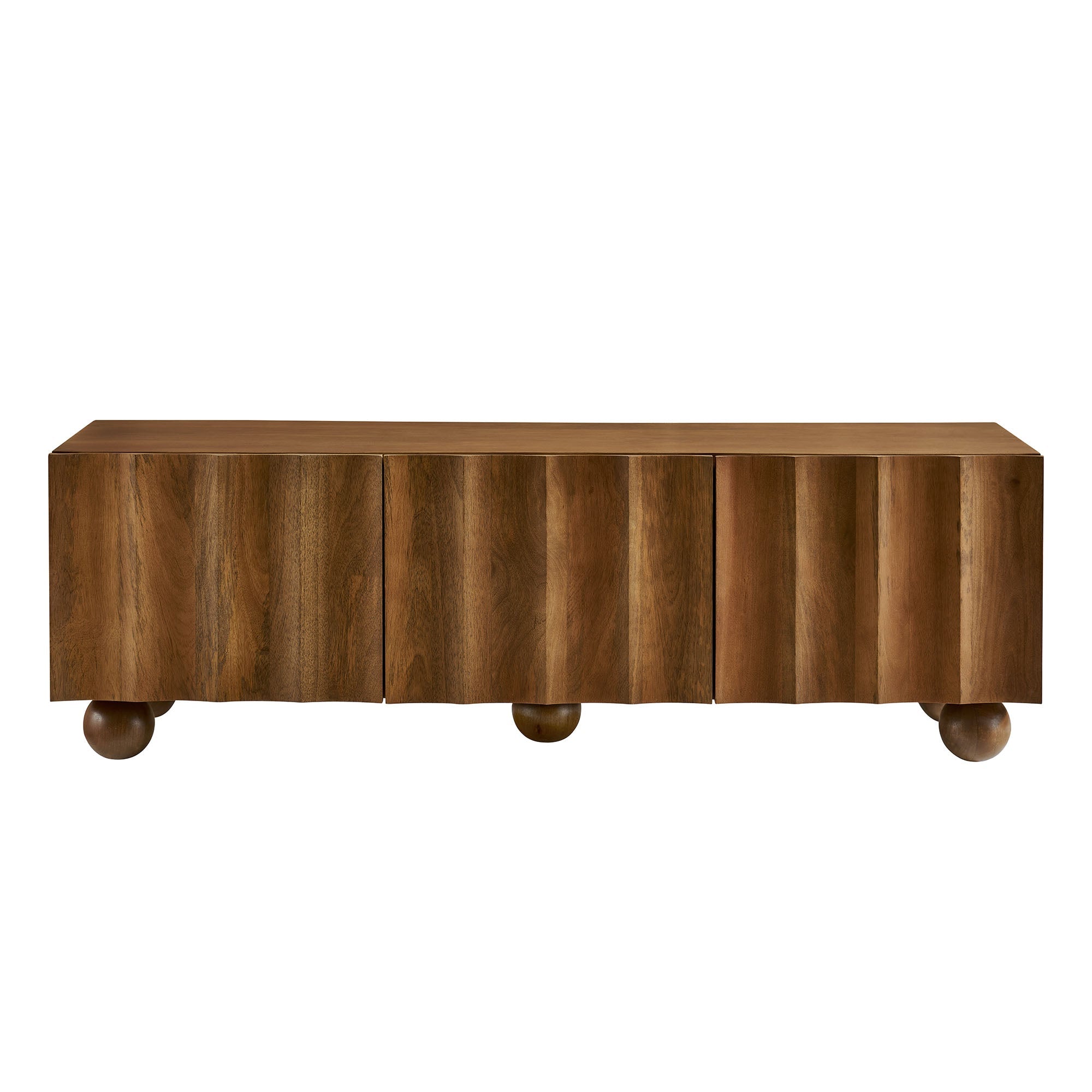 Sorren Scalloped 54" Wood TV Stand by Modway