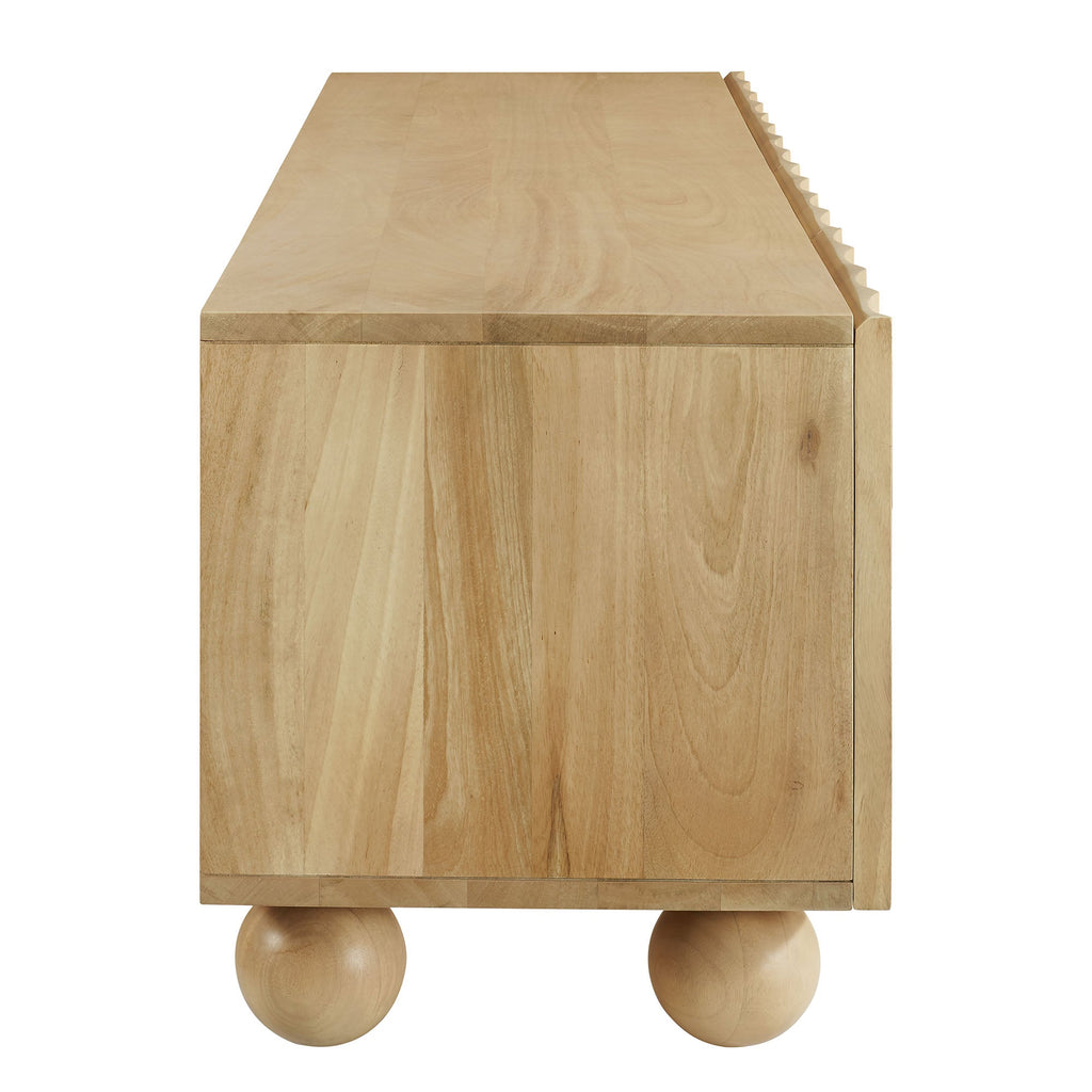 Sorren Scalloped 71" Wood TV Stand by Modway