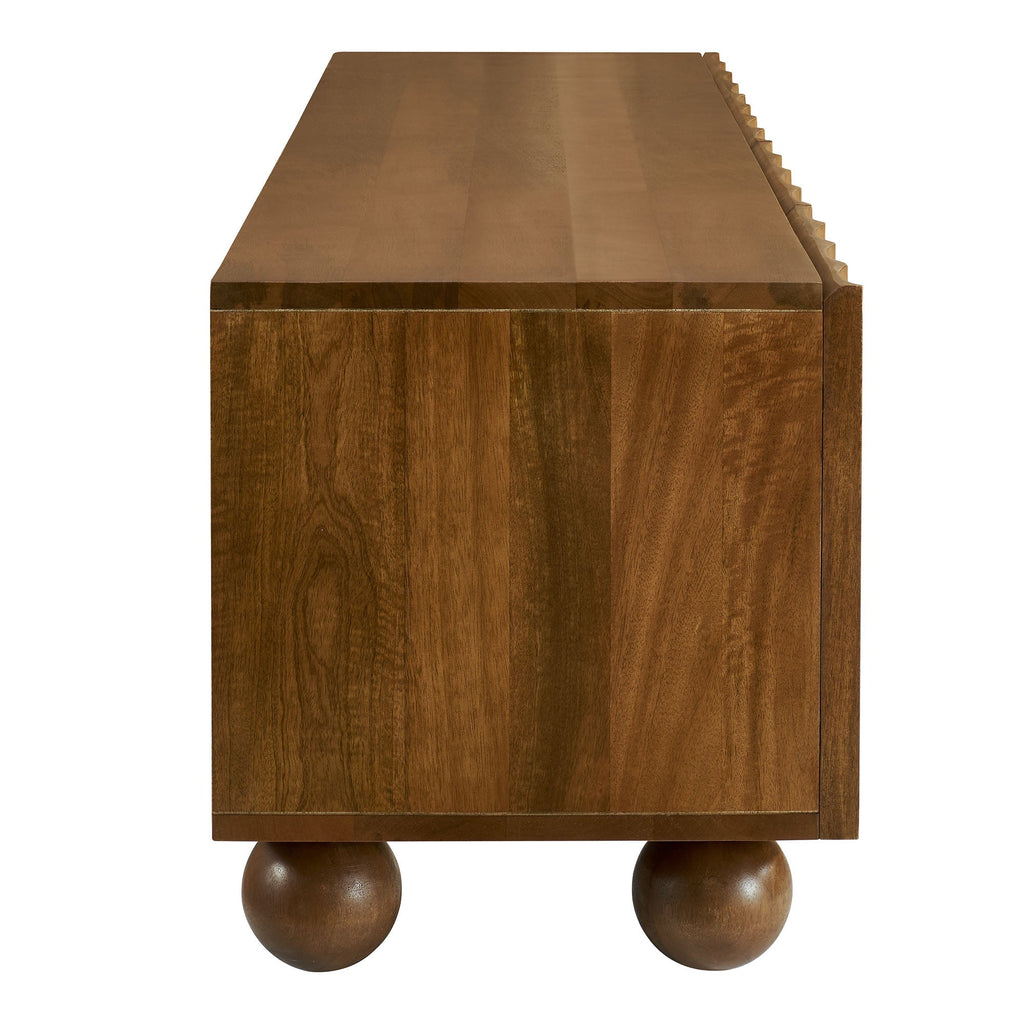 Sorren Scalloped 71" Wood TV Stand by Modway