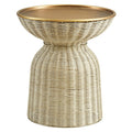 Lazaro Round Rattan Side Table by Modway