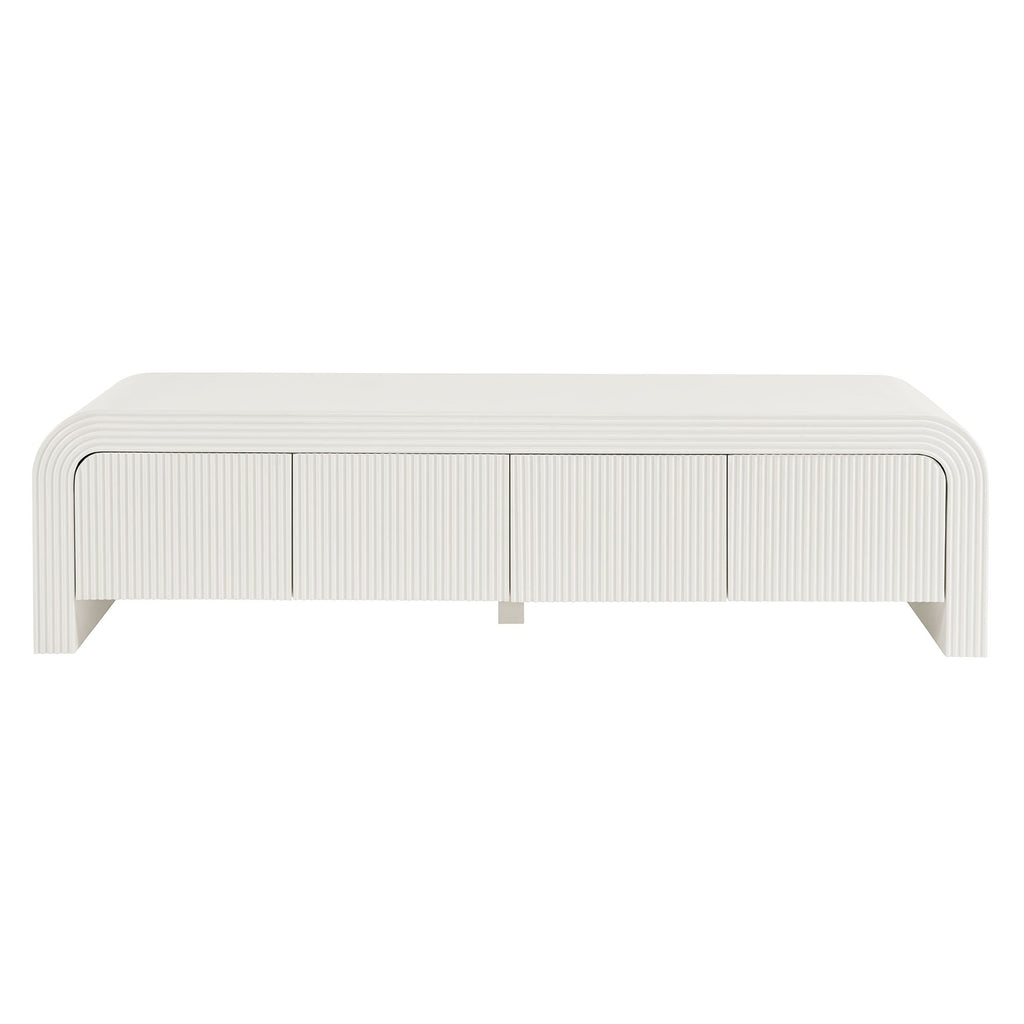 Waterflute 68" Fluted TV Stand by Modway