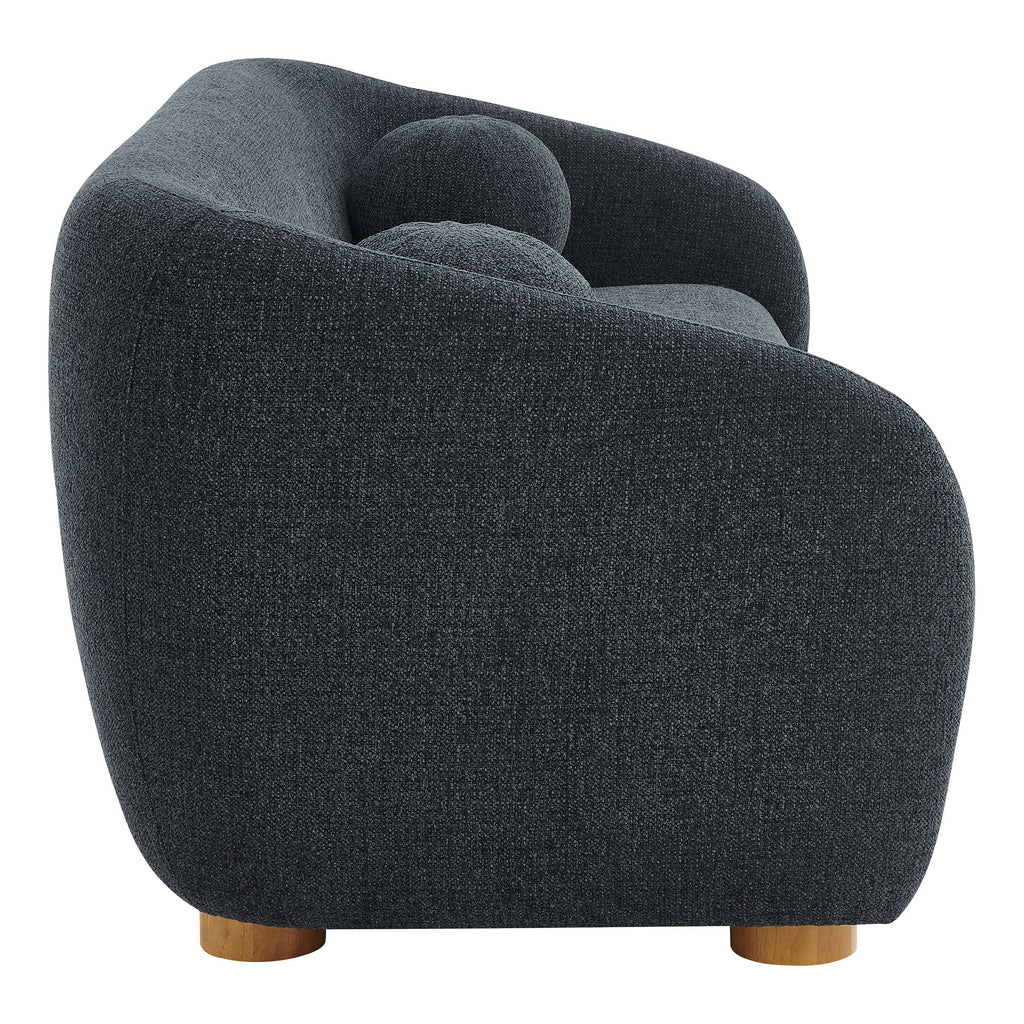 Holland 85" Chenille Fabric Sofa by Modway