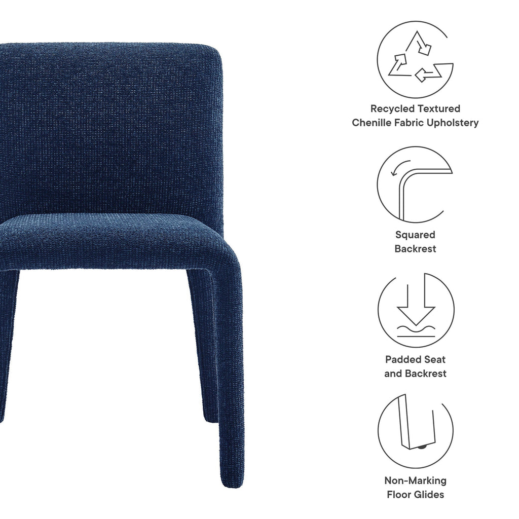 Rhodes Fabric Upholstered Dining Chair by Modway