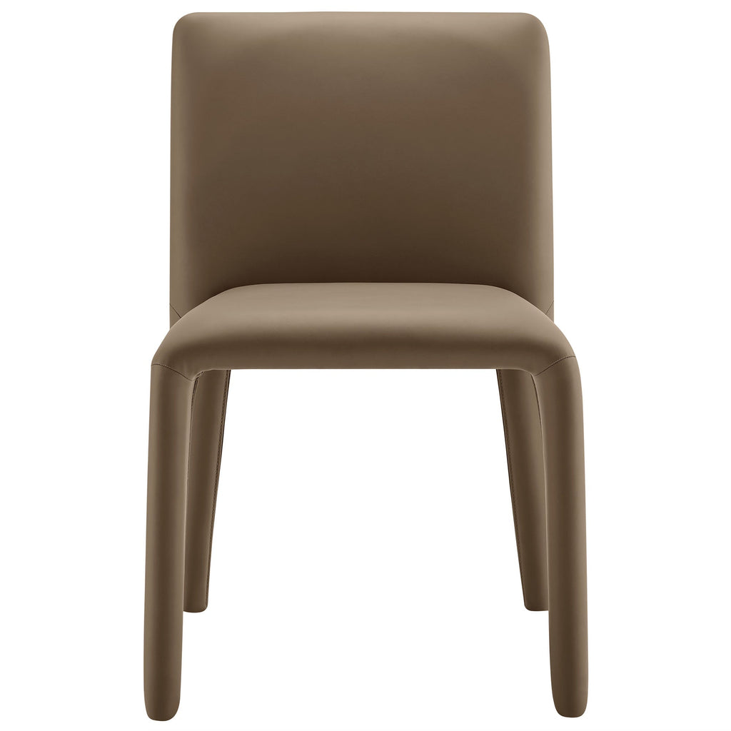Rhodes Vegan Leather Upholstered Dining Chair by Modway