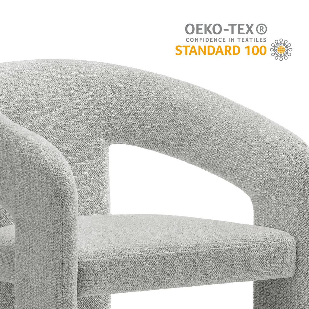 Oslo Barrel Fabric Upholstered Dining Accent Chair by Modway