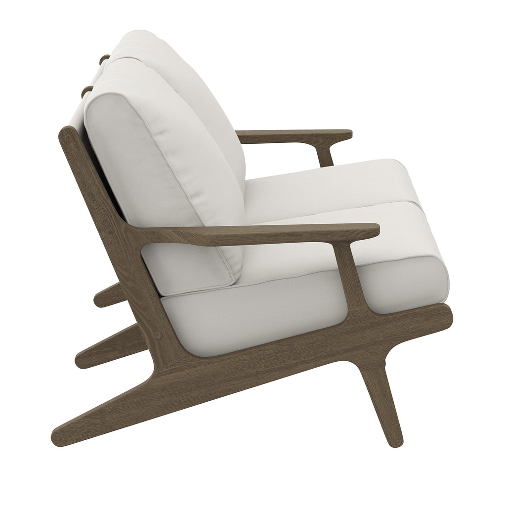 Saratoga Outdoor Patio Teak Wood Loveseat by Modway