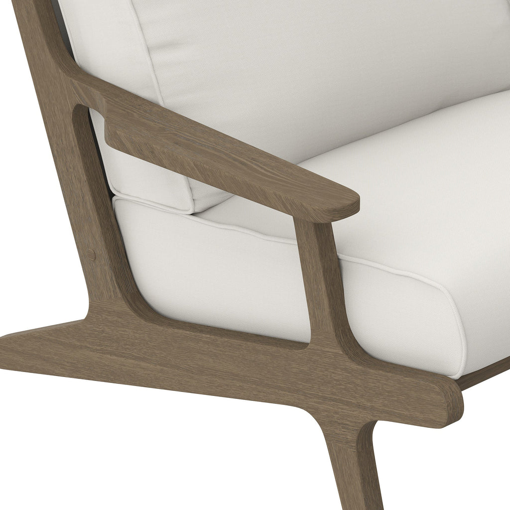 Saratoga Outdoor Patio Teak Wood Armchair by Modway