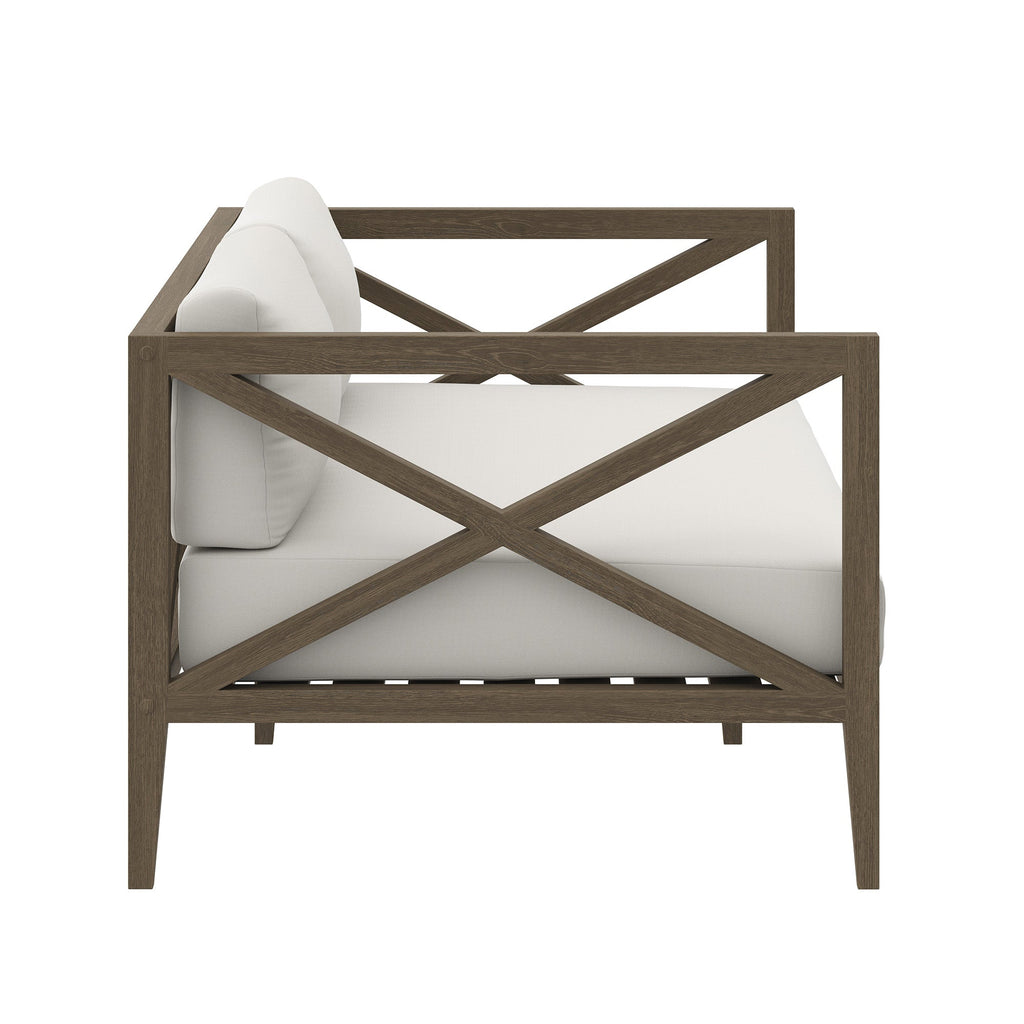 Northlake Outdoor Patio Teak Loveseat by Modway