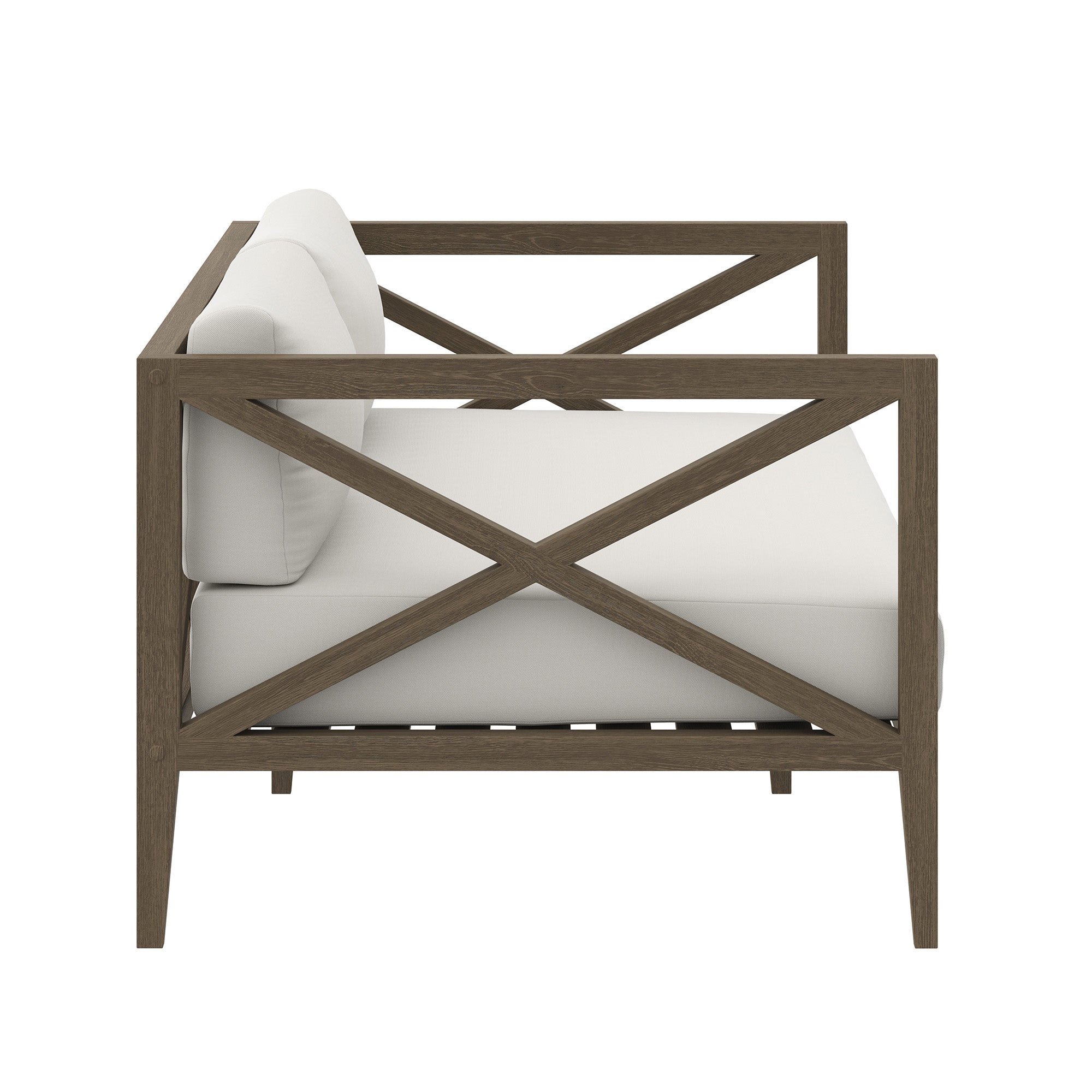 Northlake Outdoor Patio Teak Loveseat by Modway