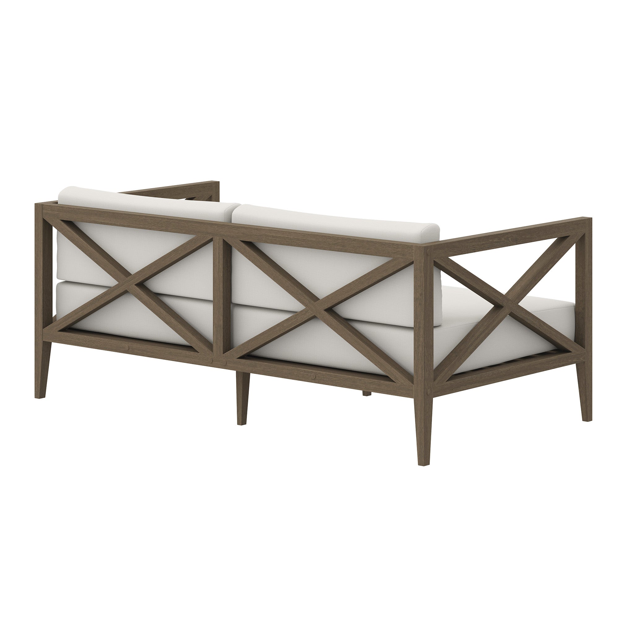 Northlake Outdoor Patio Teak Loveseat by Modway