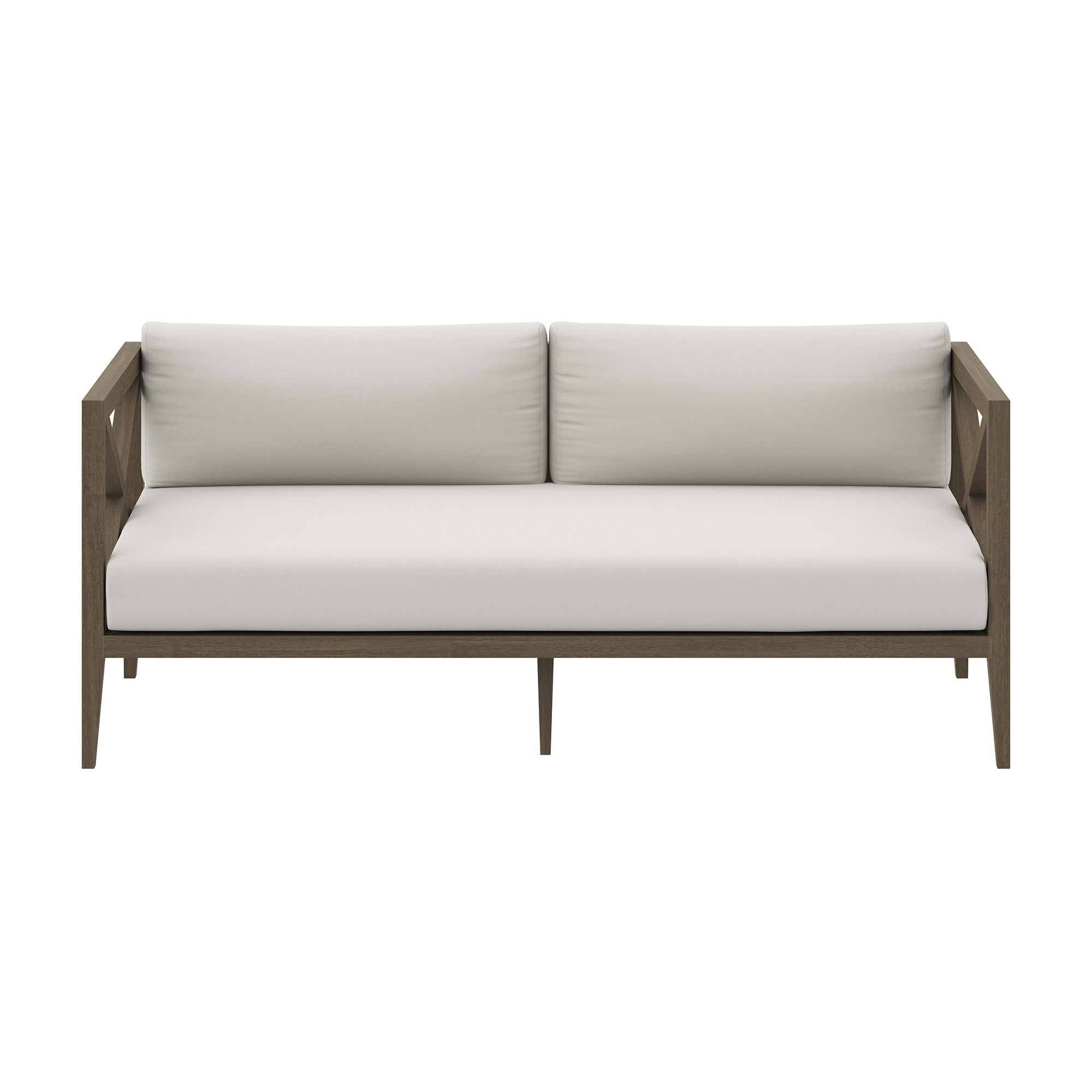 Northlake Outdoor Patio Teak Loveseat by Modway