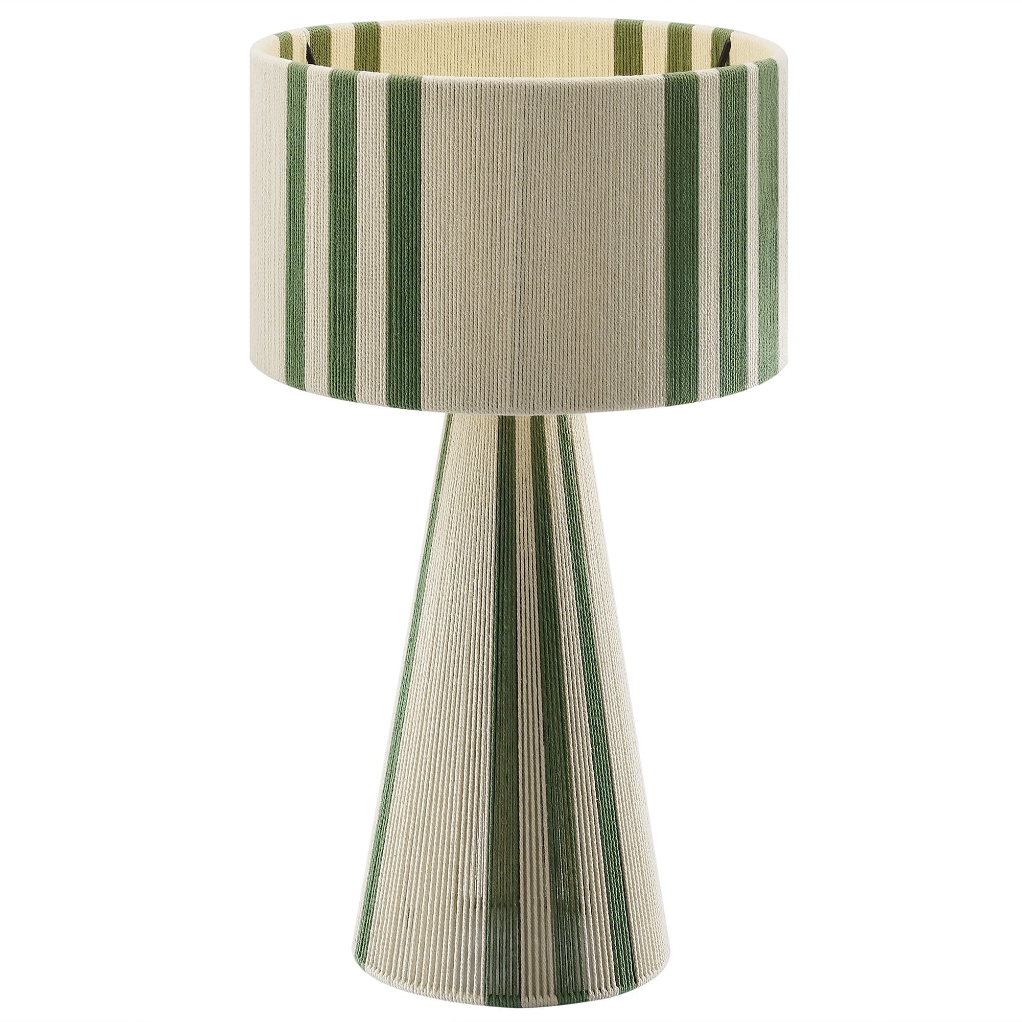Gia Handwoven Cotton Thread Table Lamp by Modway