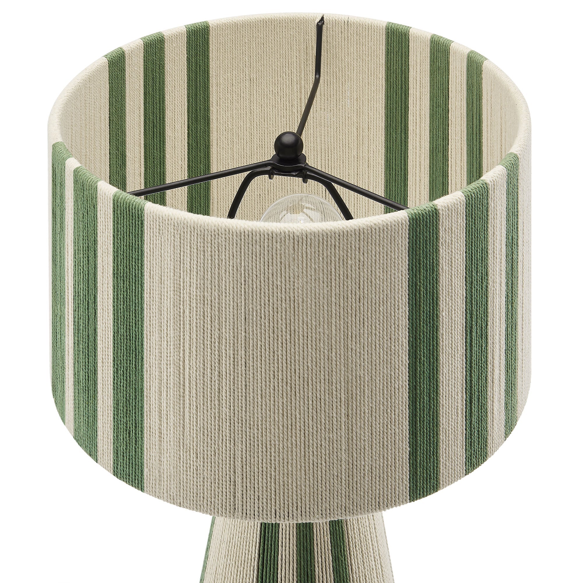 Gia Handwoven Cotton Thread Table Lamp by Modway