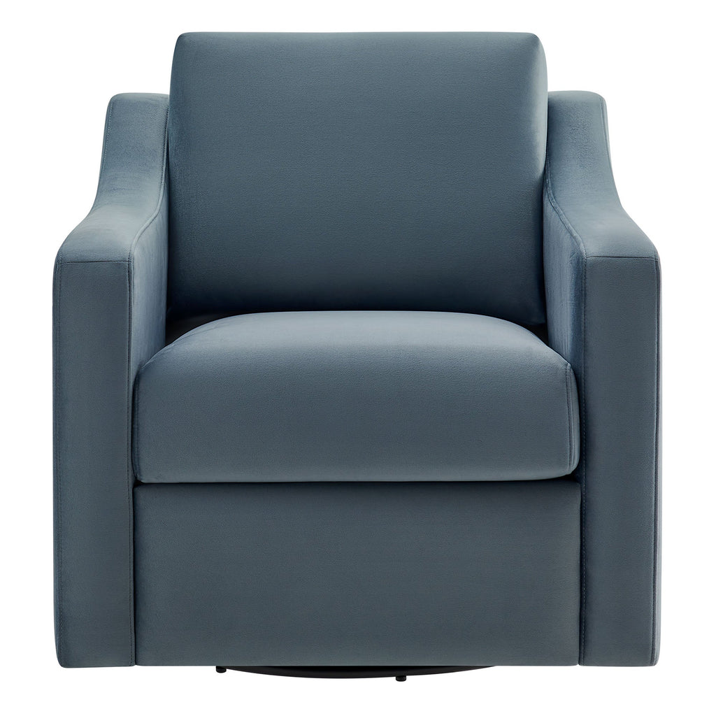 Liora Performance Velvet Swivel Armchair by Modway