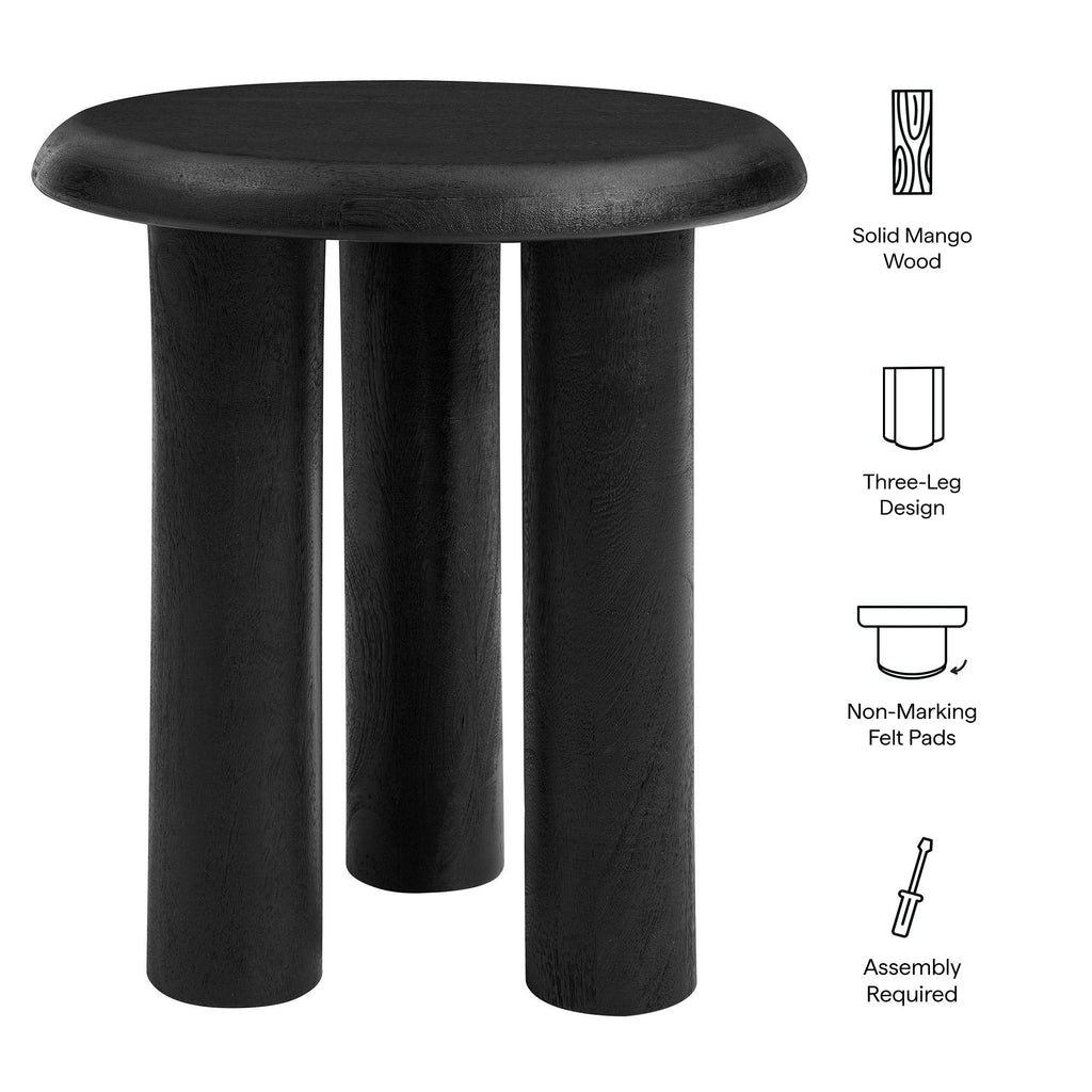 Mavina Mango Wood Side Table by Modway