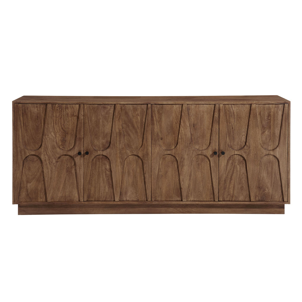 Veda 72" Mango Wood Sideboard Cabinet by Modway
