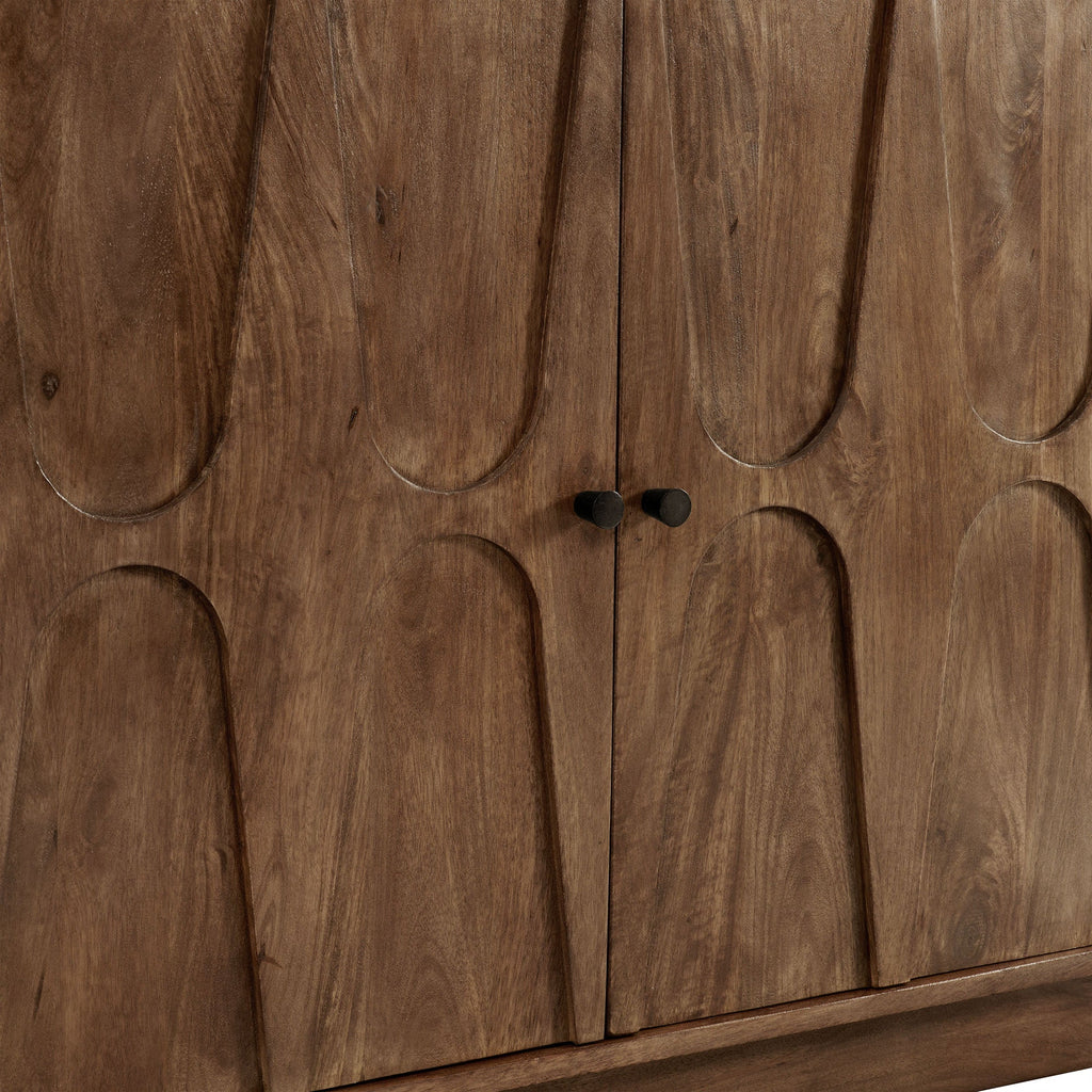 Veda 72" Mango Wood Sideboard Cabinet by Modway