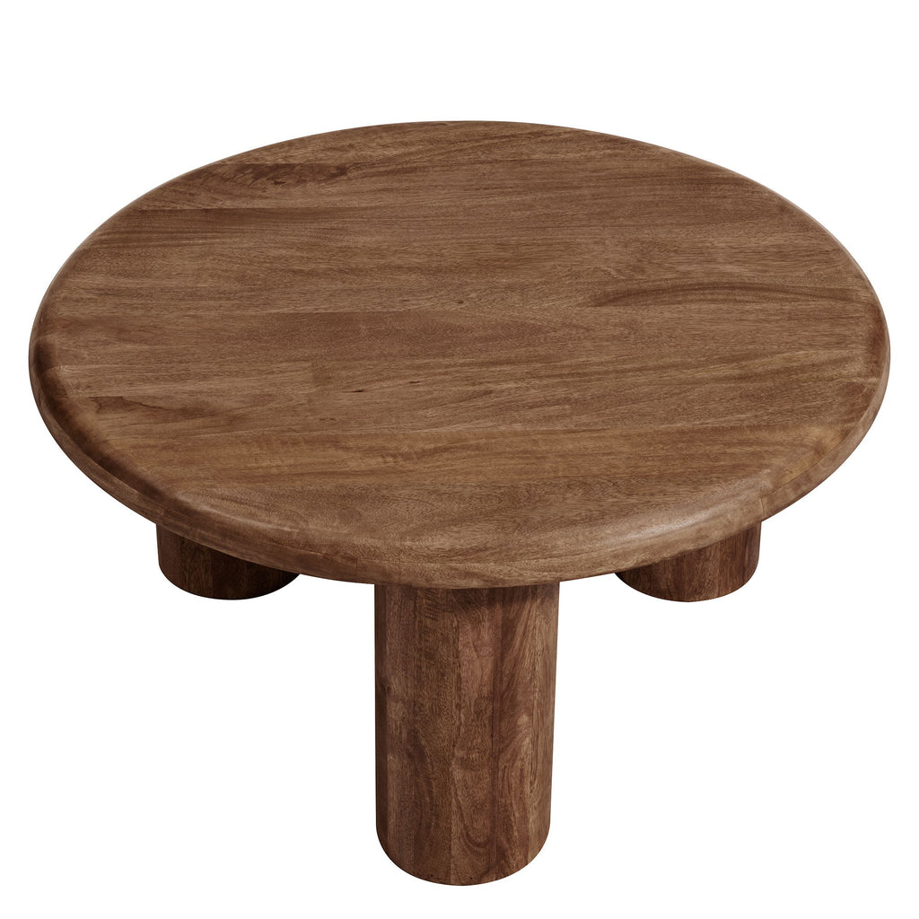 Mavina Round Mango Wood Coffee Table by Modway