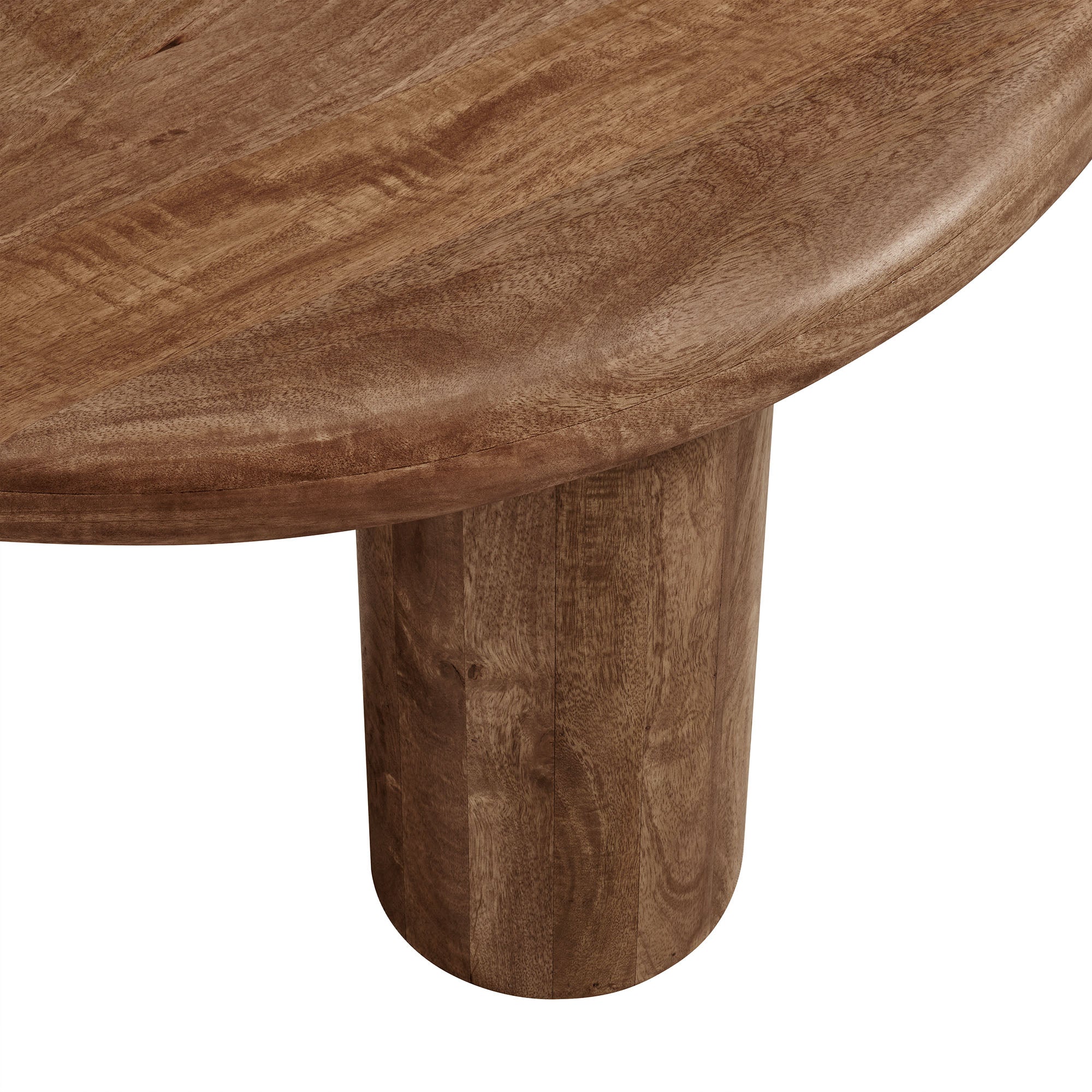 Mavina Round Mango Wood Coffee Table by Modway