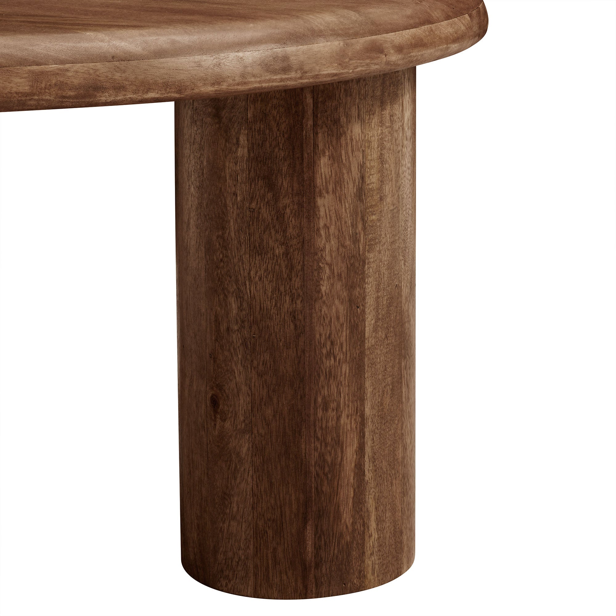Mavina Round Mango Wood Coffee Table by Modway