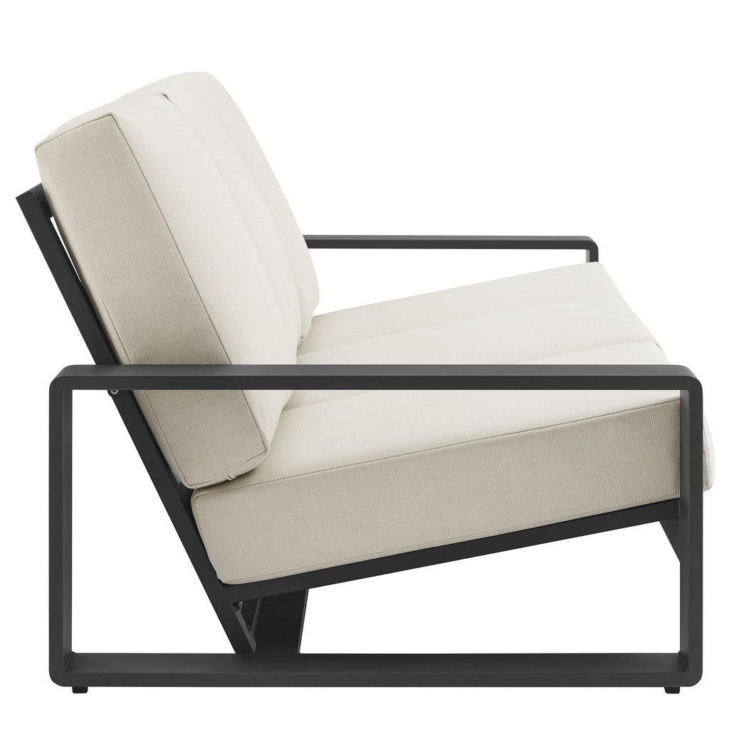 Lirienne Outdoor Patio Aluminum Sofa by Modway