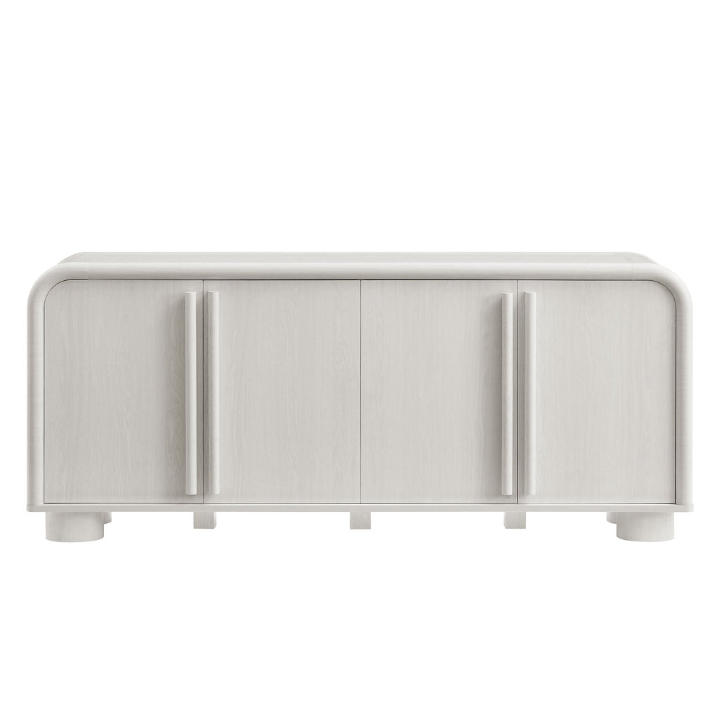 Bellamy Curved 4-Door Sideboard Cabinet by Modway