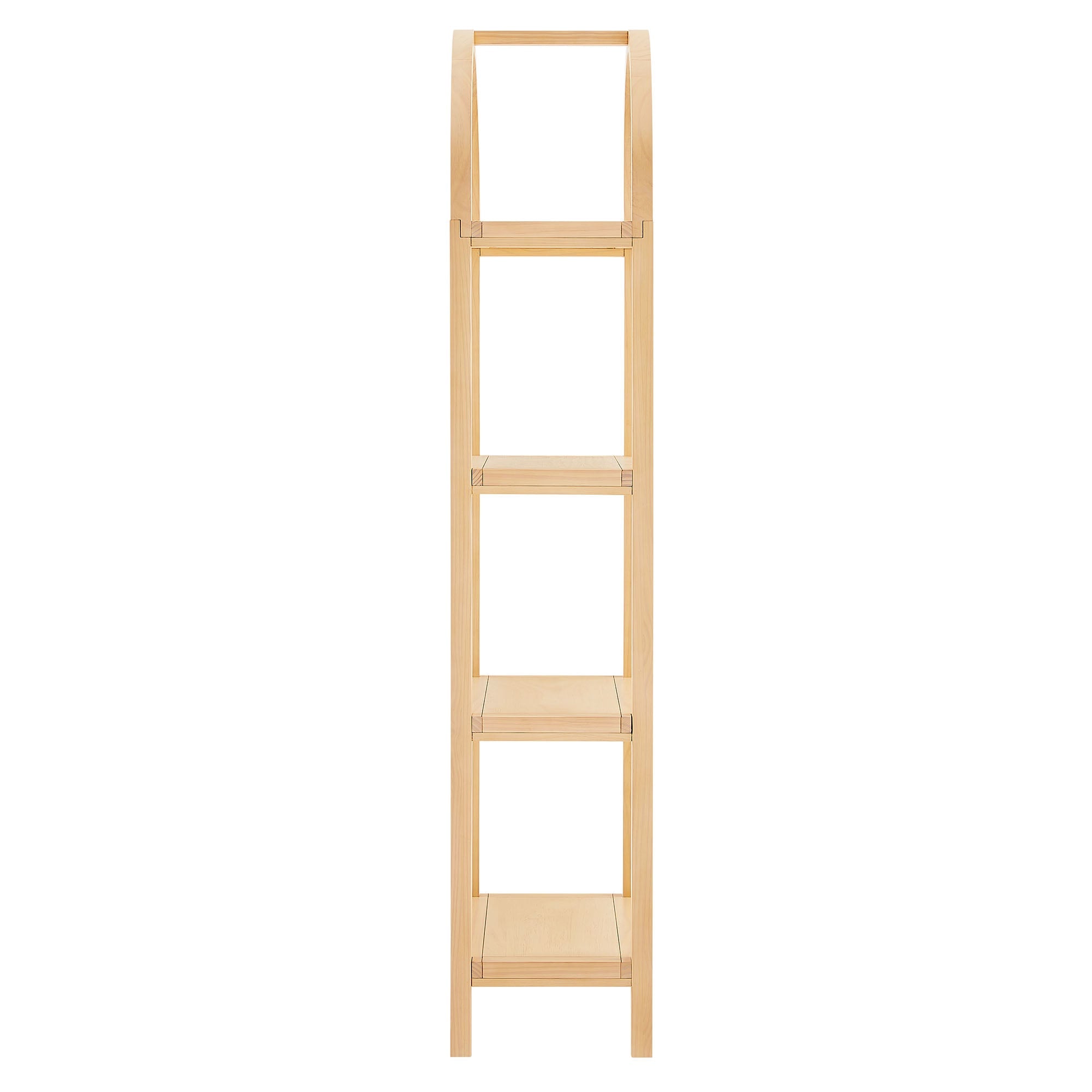 Vexley 72 Inch Tall Narrow Arched Bookshelf by Modway