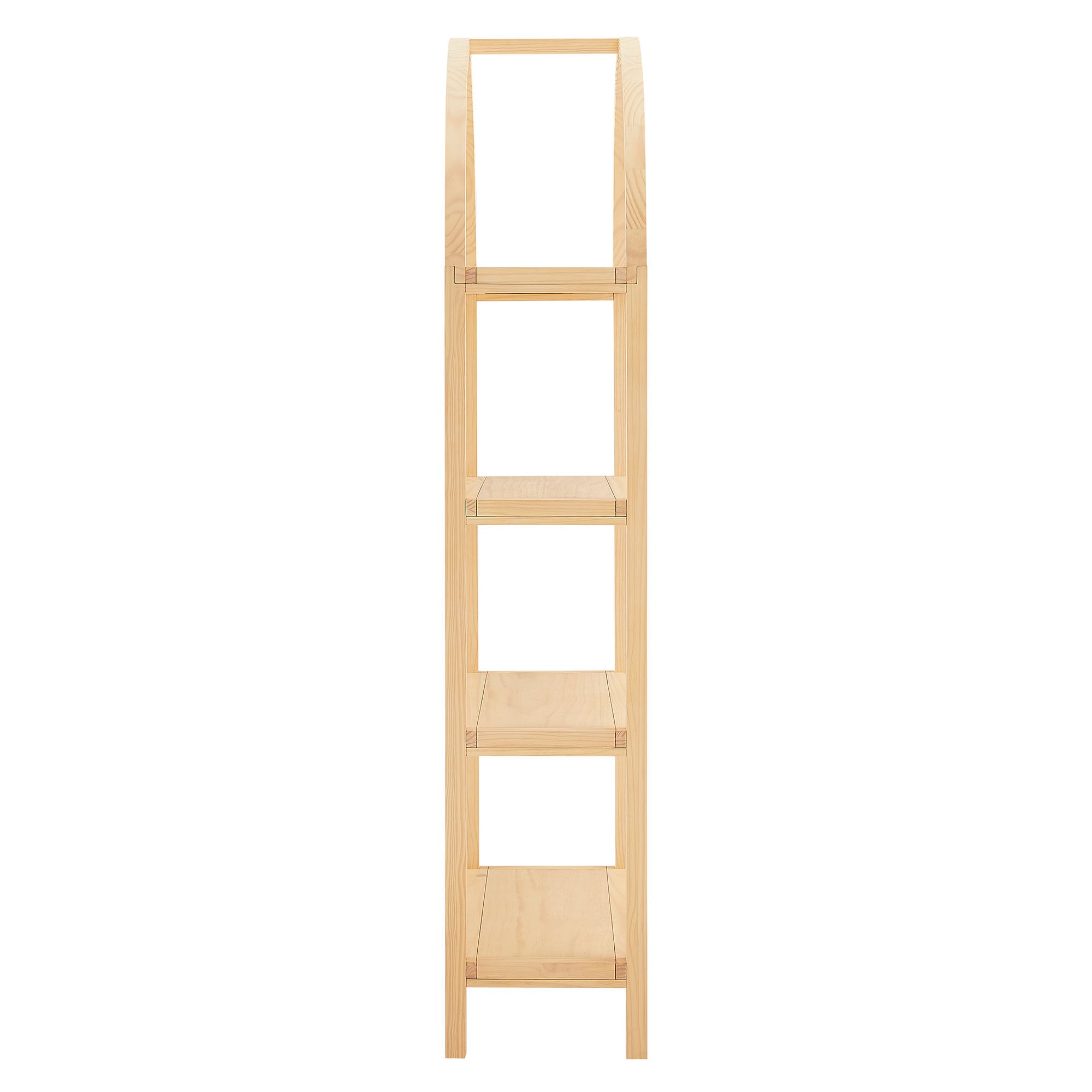 Vexley 72 Inch Large Arched Bookshelf by Modway
