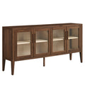 Nell 72" Glass Door Sideboard Cabinet by Modway