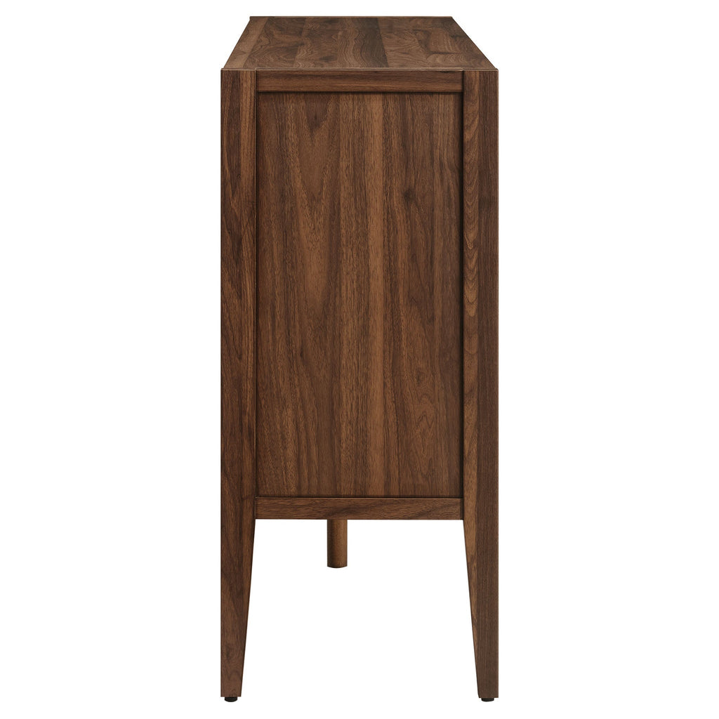 Nell 72" Glass Door Sideboard Cabinet by Modway