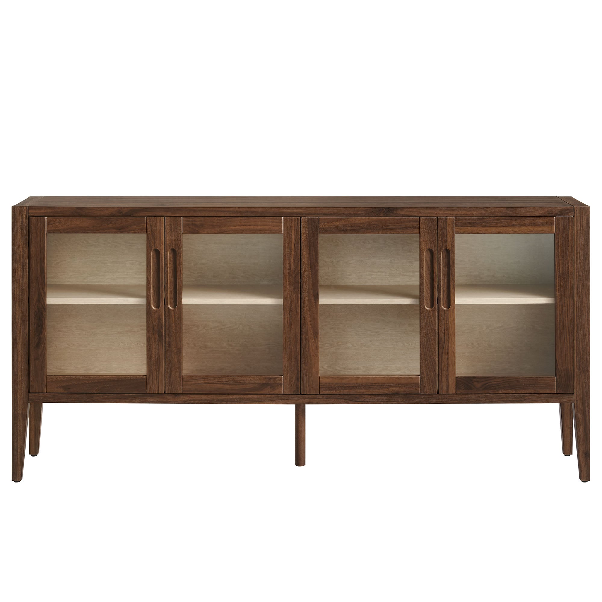 Nell 72" Glass Door Sideboard Cabinet by Modway