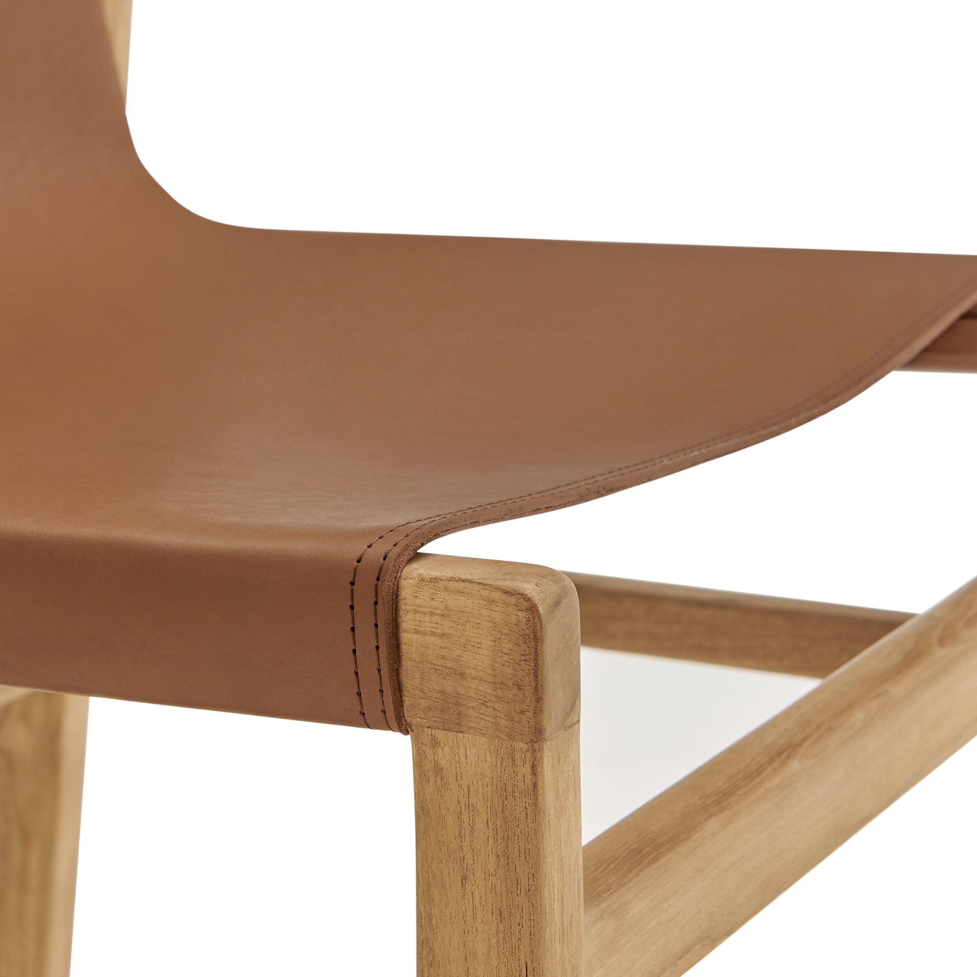 Sonora Leather Dining Side Chair by Modway