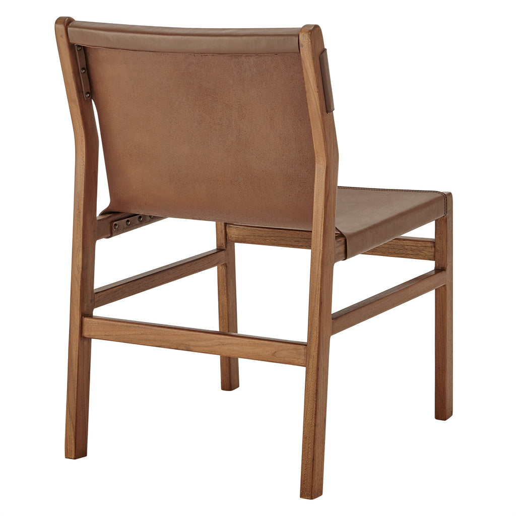 Sonora Leather Dining Side Chair by Modway