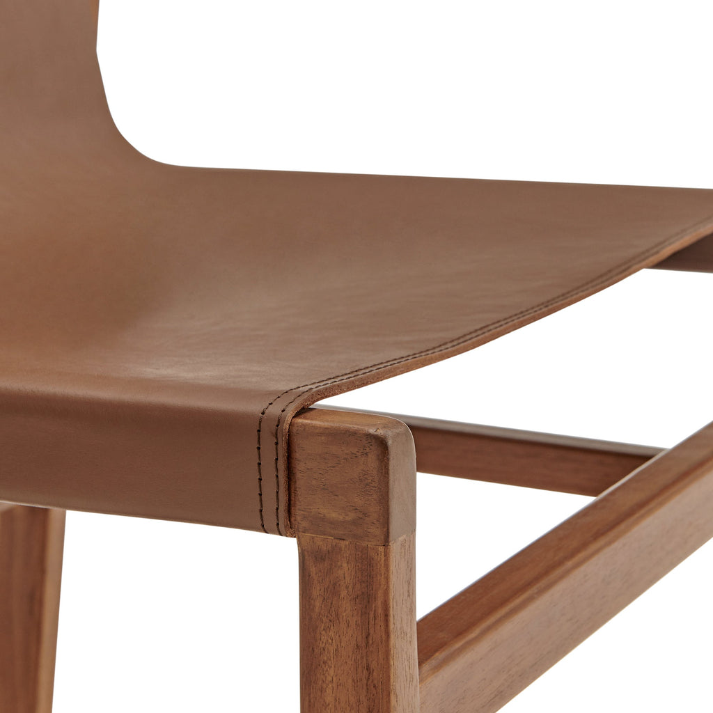 Sonora Leather Dining Side Chair by Modway