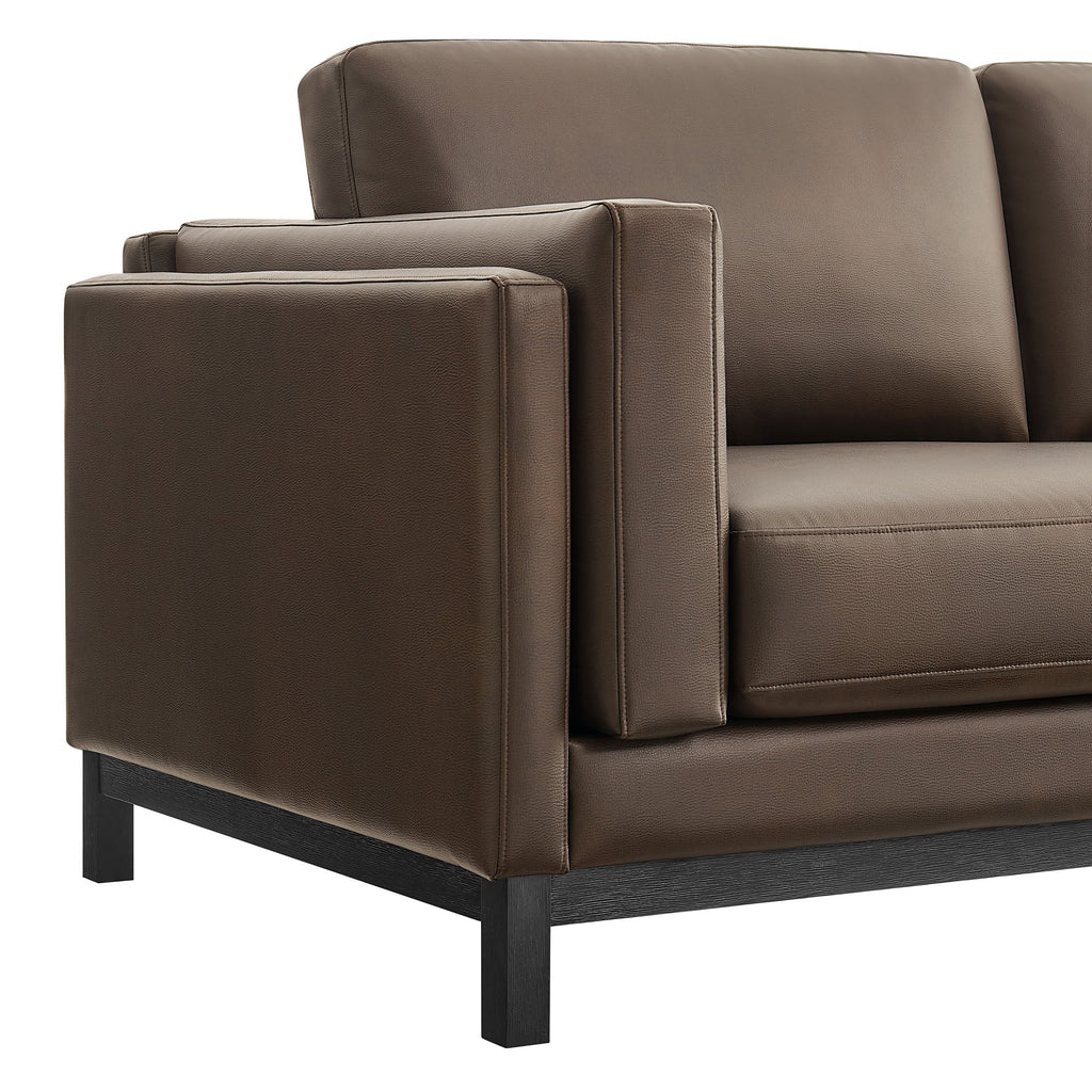 Roscoe 81 Inch Vegan Leather Sofa by Modway