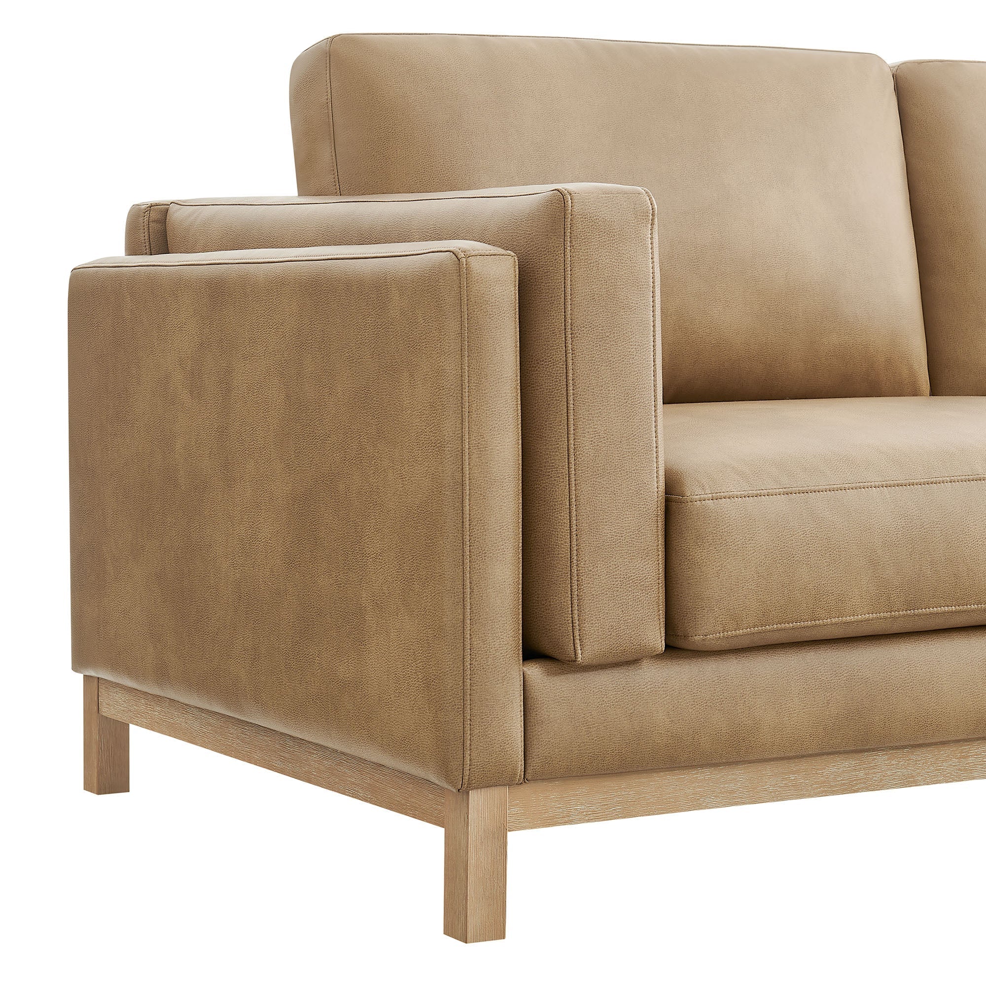 Roscoe 81 Inch Vegan Leather Sofa by Modway