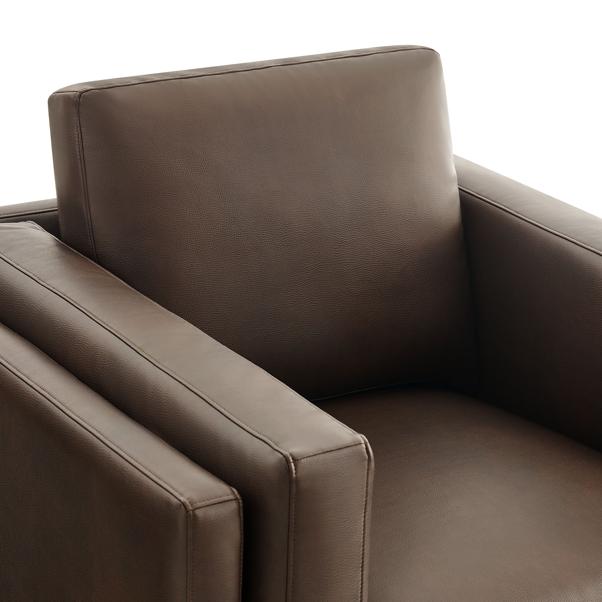 Roscoe Vegan Leather Armchair by Modway