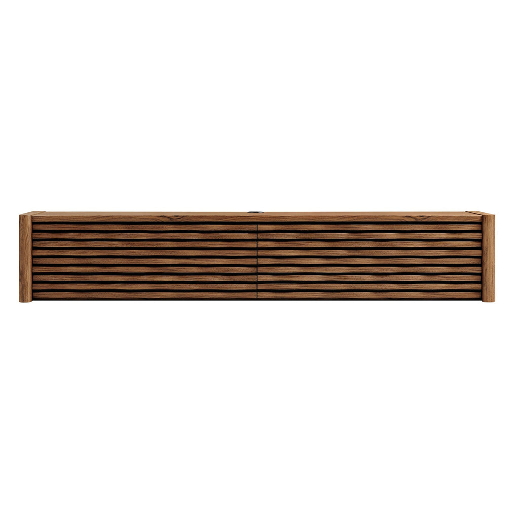 Emric Wave 71" Wall-Mounted TV Cabinet by Modway