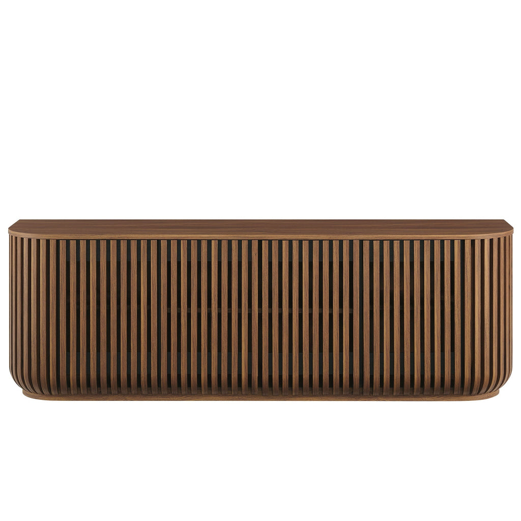 Fortitude 75" Curved Sideboard Storage Cabinet by Modway