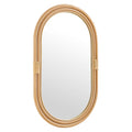 Corsica Oval Rattan Wall Mirror by Modway