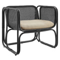 Ellis Natural Rattan Accent Armchair by Modway