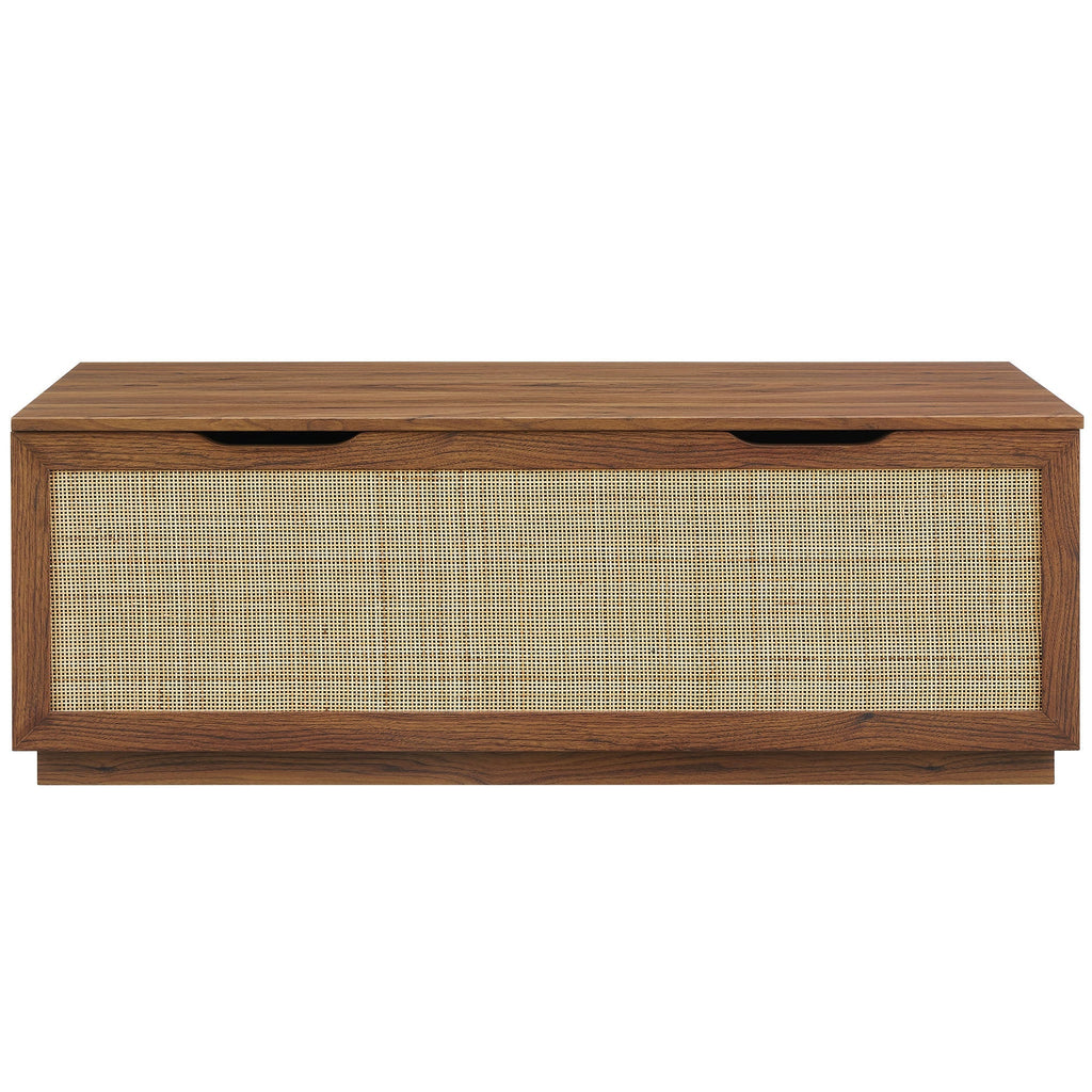Soma 47" Rattan Storage Bench by Modway