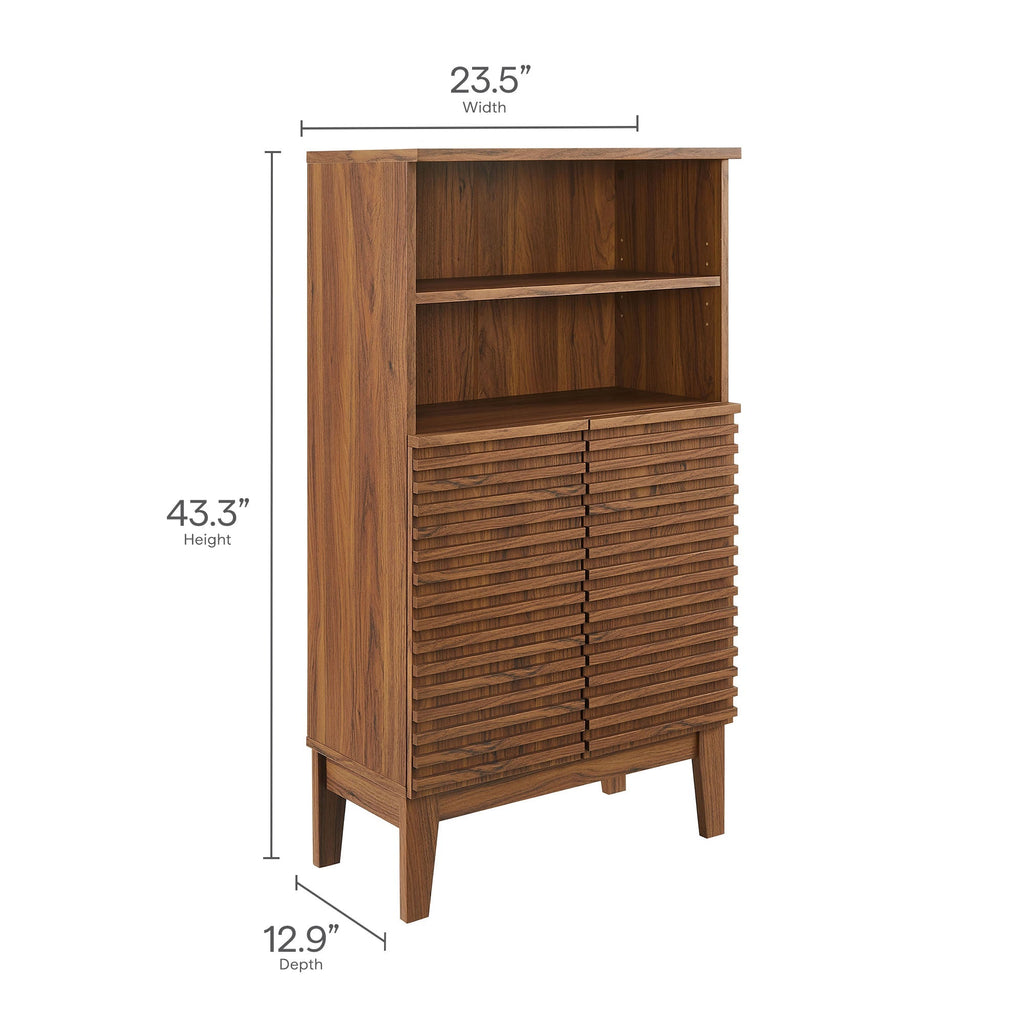 Render Freestanding Bathroom Storage Cabinet by Modway