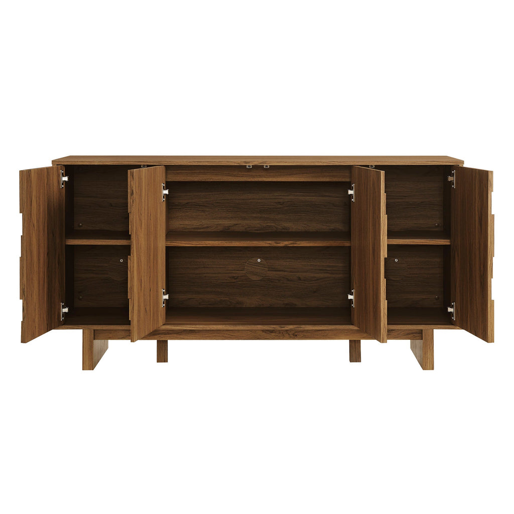 Owen 59 Inch 4 Door Geometric Sideboard by Modway