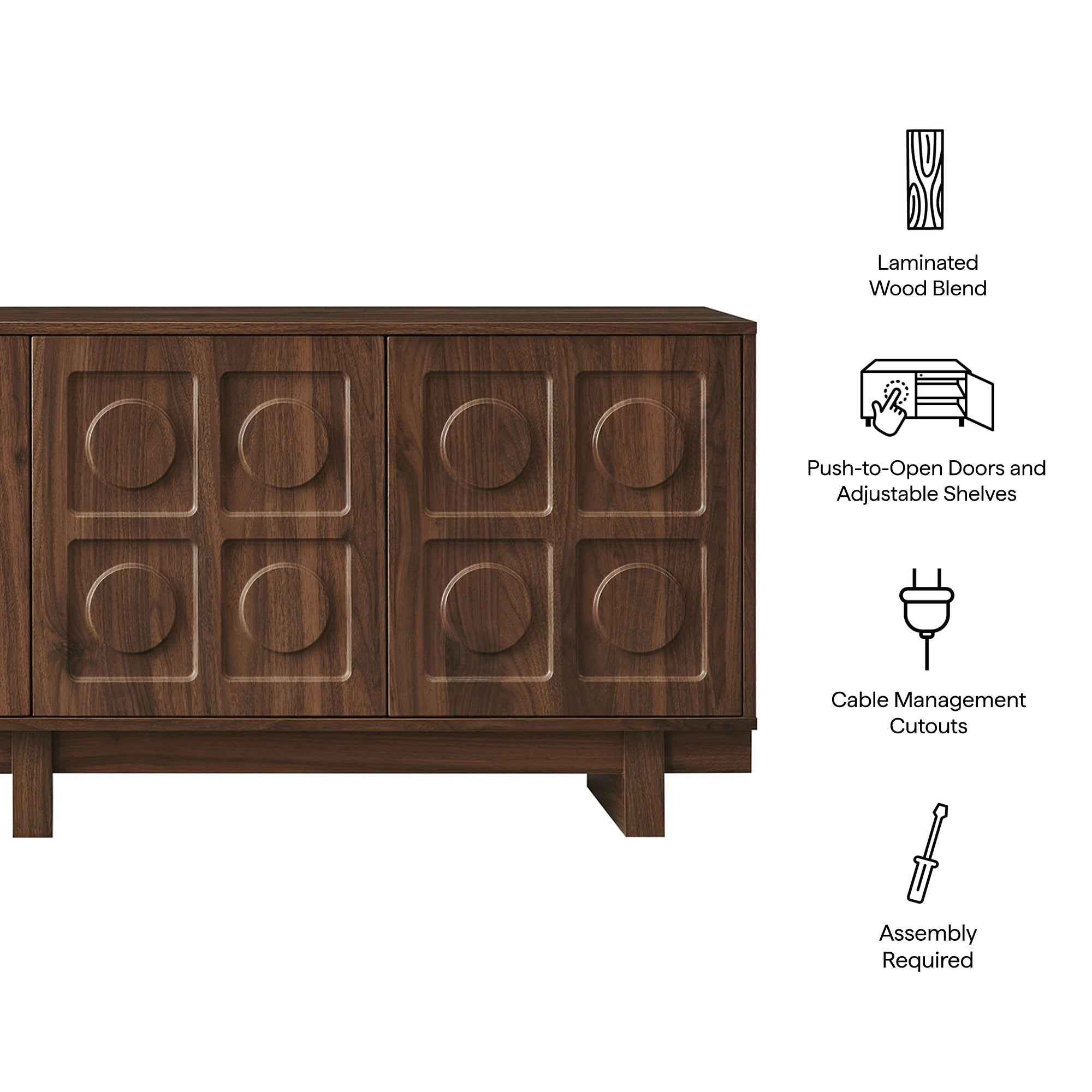 Knox 71 Inch TV Stand by Modway