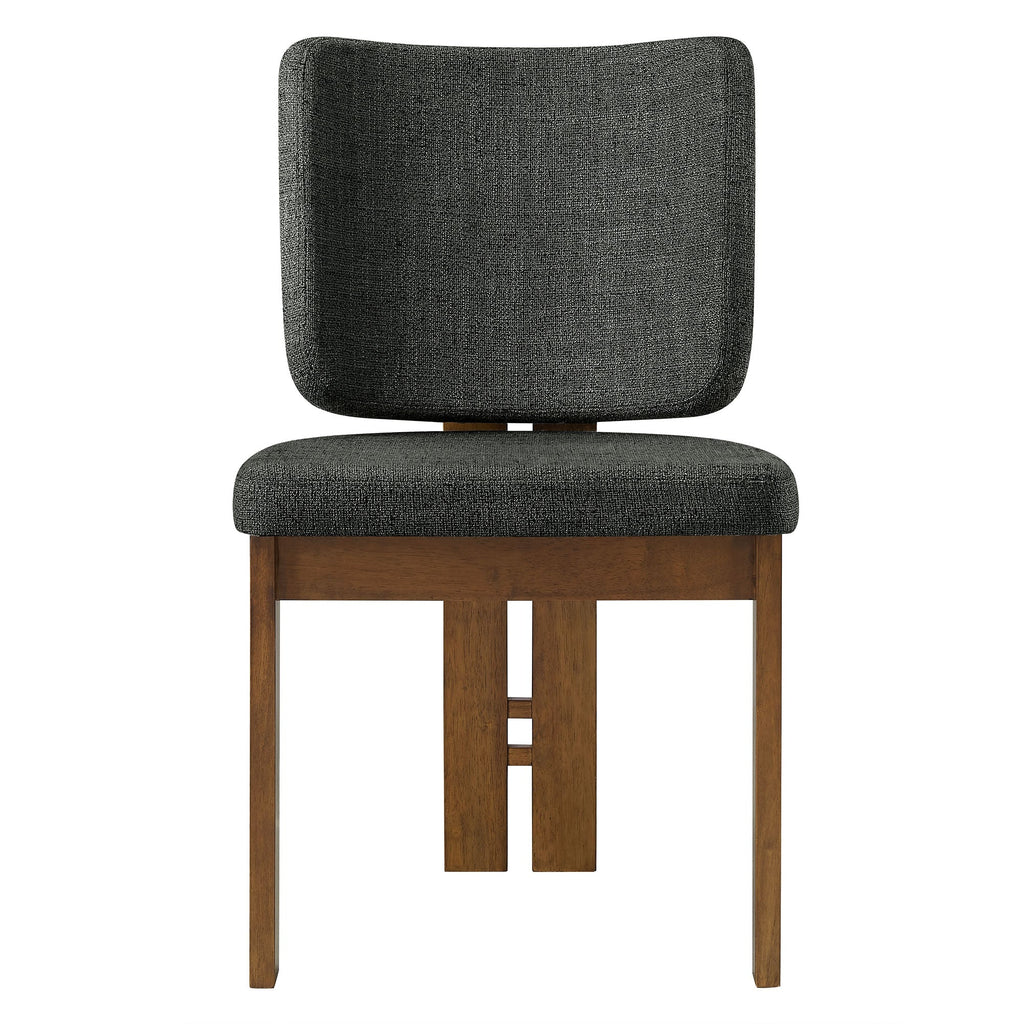 Alba Armless Upholstered Dining Chairs Set of 2